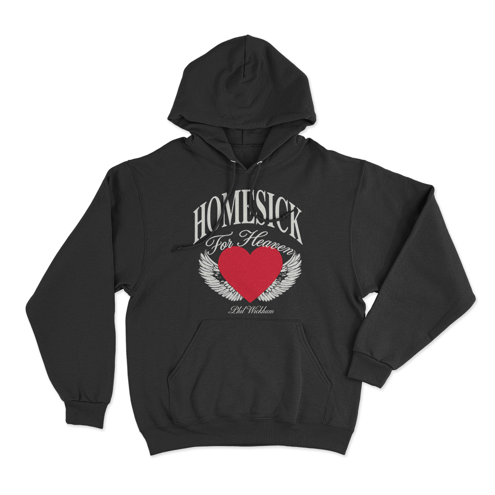 Heart Ache Unisex Hoodie Black Heart Ache Unisex Hoodie Black