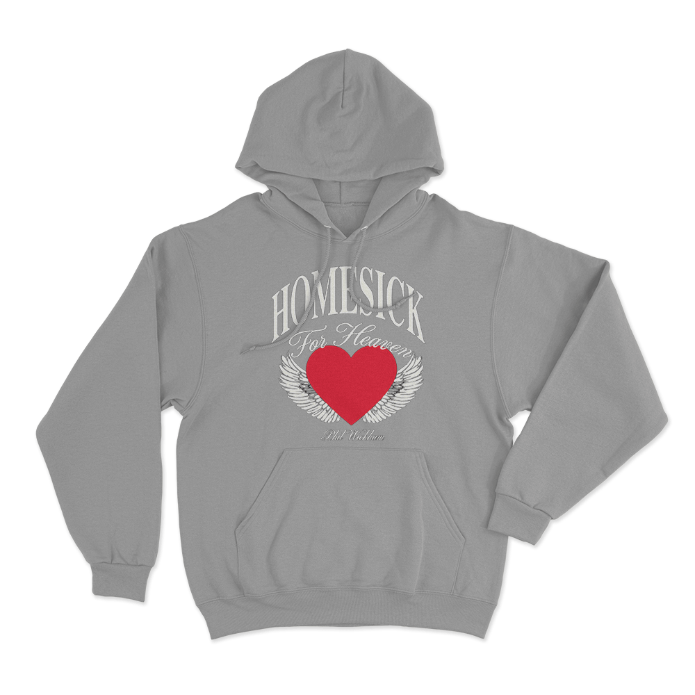 Heart Ache Unisex Hoodie Grey Heart Ache Unisex Hoodie Grey