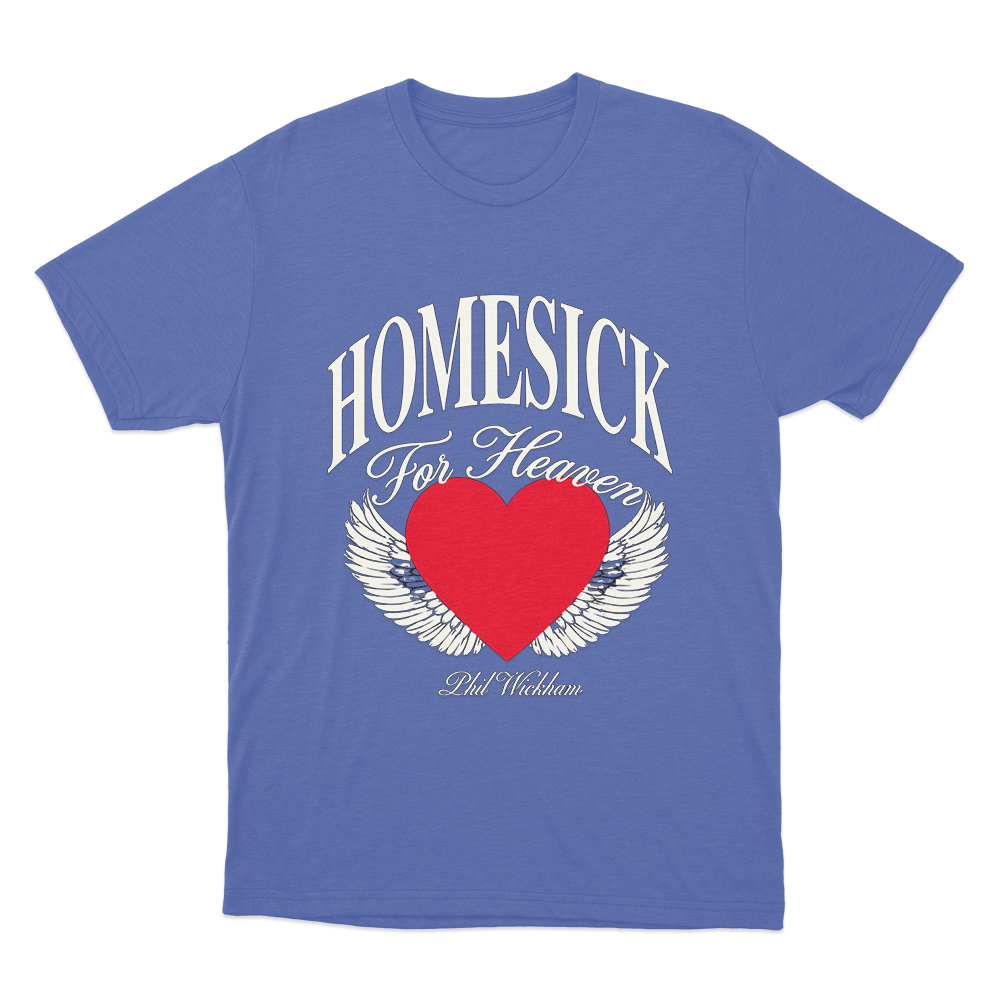 Heart Ache Unisex T Shirt Blue Heart Ache Unisex T Shirt Blue
