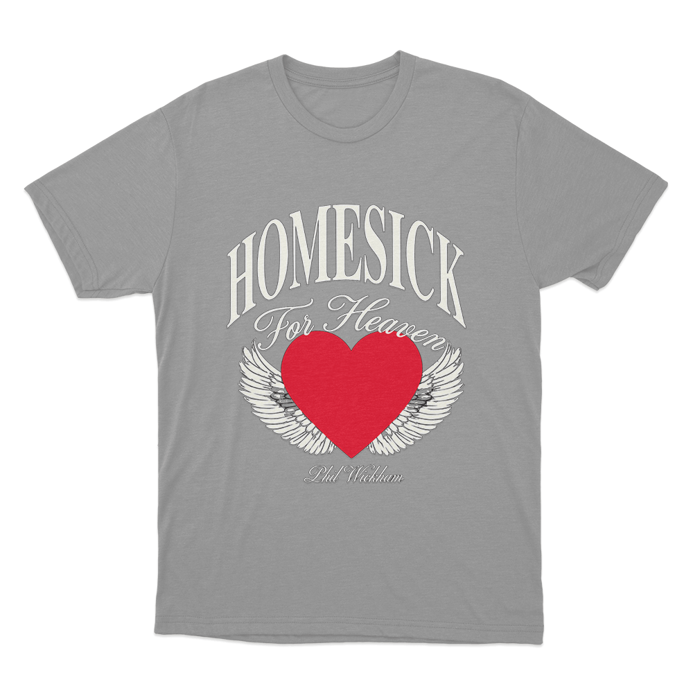Heart Ache Unisex T Shirt Grey Heart Ache Unisex T Shirt Grey