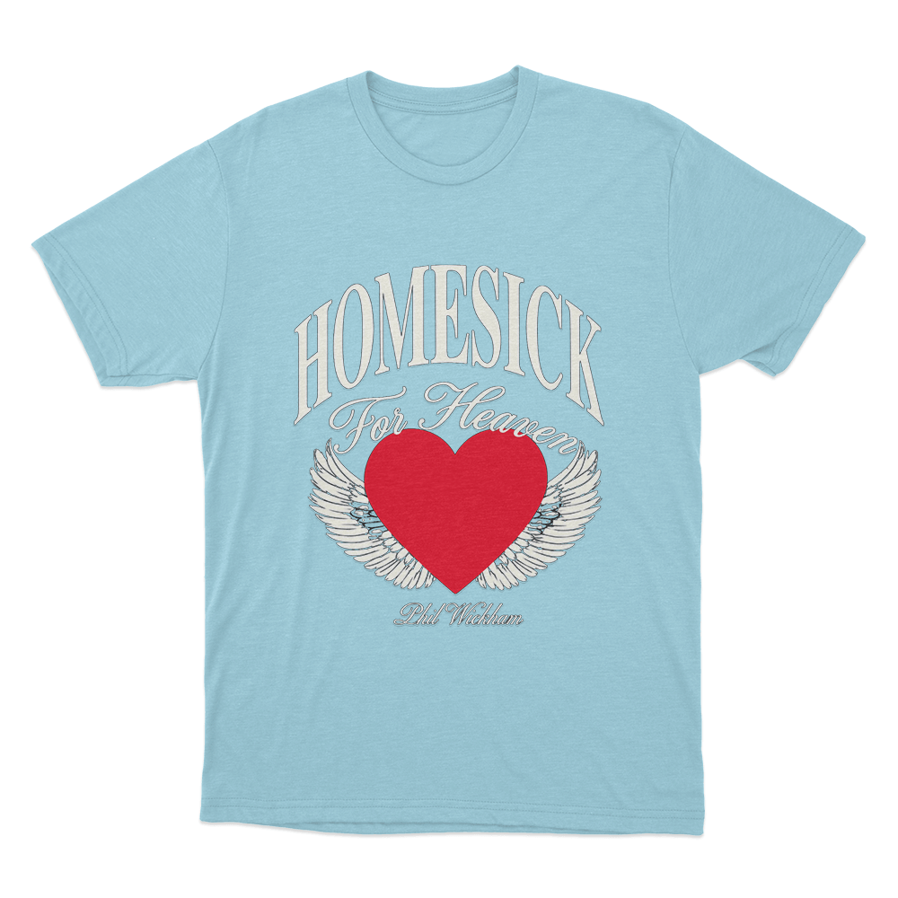 Heart Ache Unisex T Shirt Sky Blue Heart Ache Unisex T Shirt Sky Blue