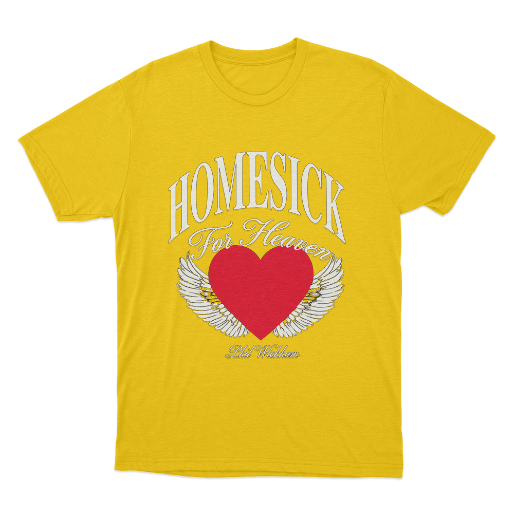 Heart Ache Unisex T Shirt Yellow Heart Ache Unisex T Shirt Yellow