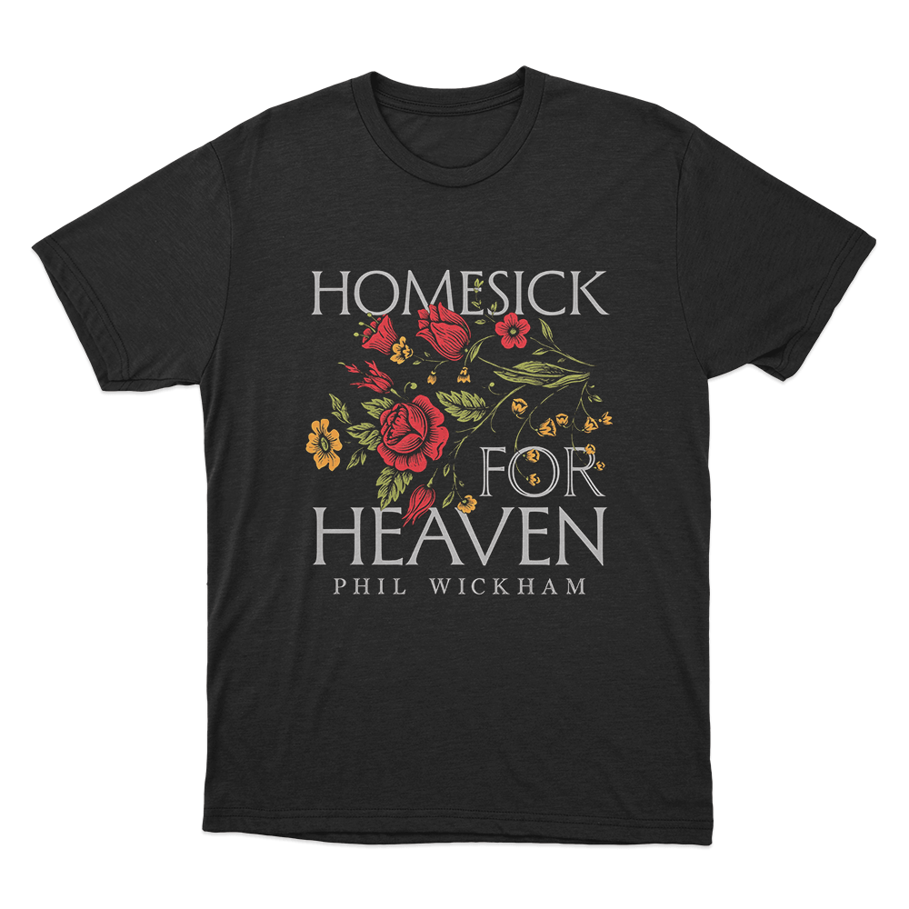 Homesick For Heaven Unisex T Shirt Black Homesick For Heaven Unisex T Shirt Black