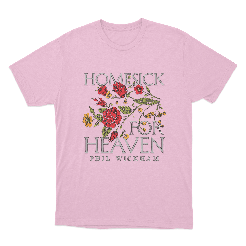 Homesick For Heaven Unisex T Shirt Pink Homesick For Heaven Unisex T Shirt Pink