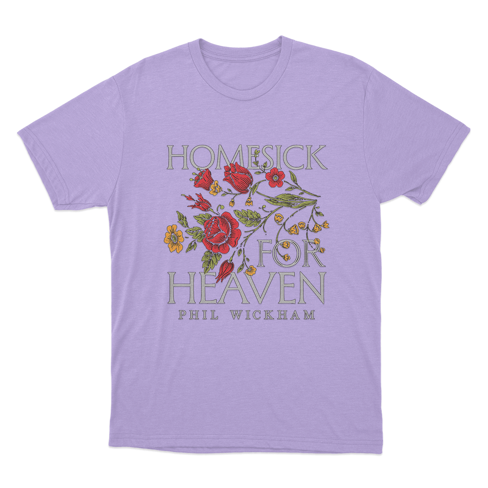 Homesick For Heaven Unisex T Shirt Purple Homesick For Heaven Unisex T Shirt Purple