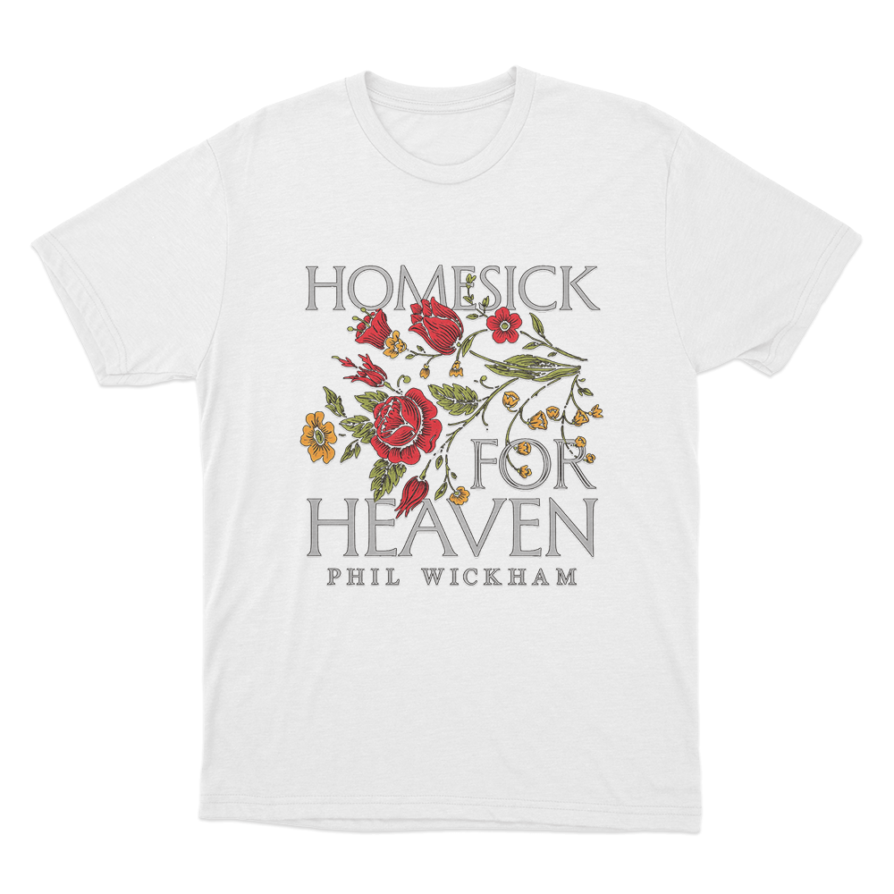Homesick For Heaven Unisex T Shirt White Homesick For Heaven Unisex T Shirt White