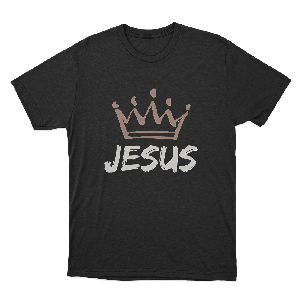 King Jesus Unisex T Shirt Black King Jesus Unisex T Shirt Black