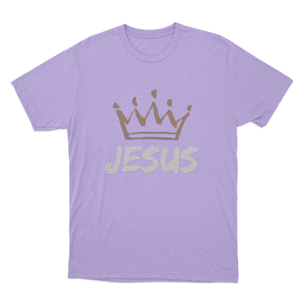 King Jesus Unisex T Shirt Purple King Jesus Unisex T Shirt Purple