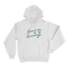 Running To A Runaway Unisex Hoodie White