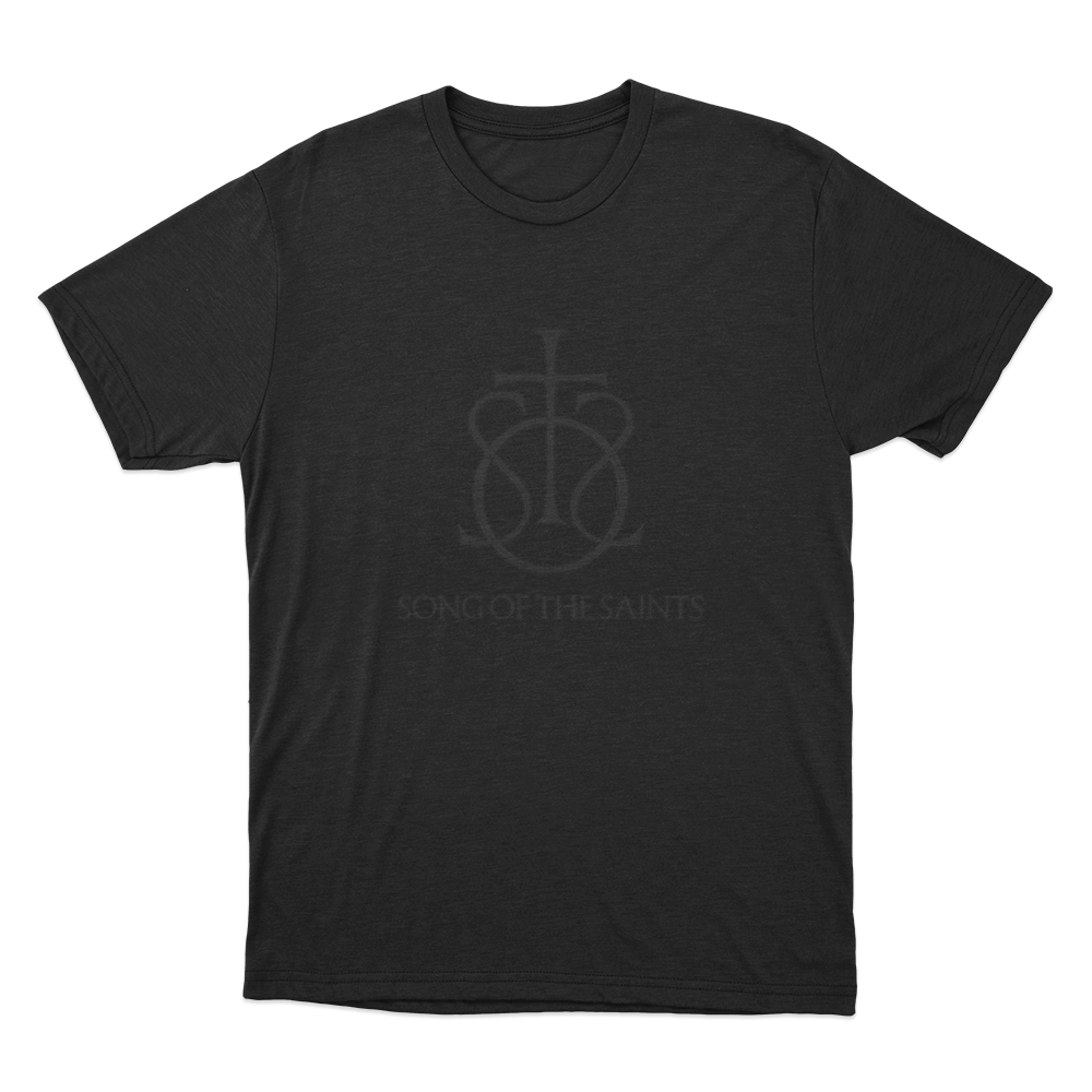Song Of The Saints T Shirt Black Song Of The Saints T Shirt Black