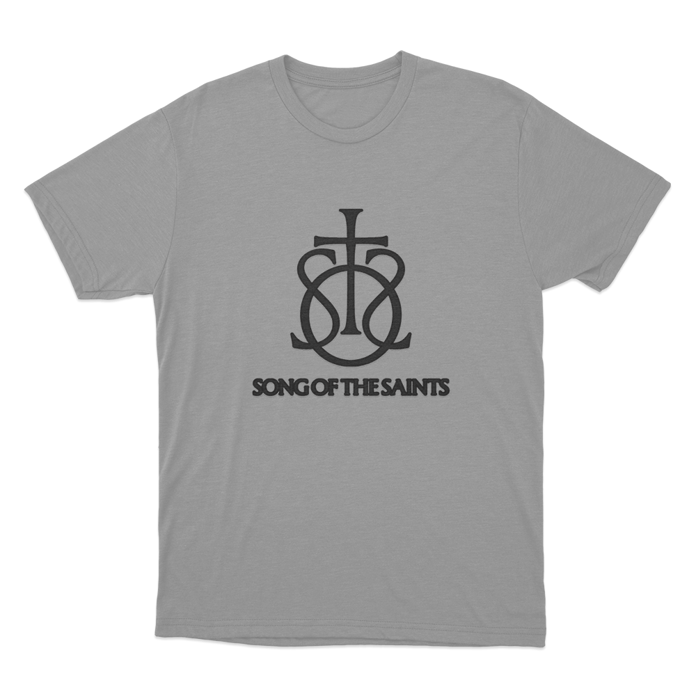 Song Of The Saints T Shirt Grey Song Of The Saints T Shirt Grey