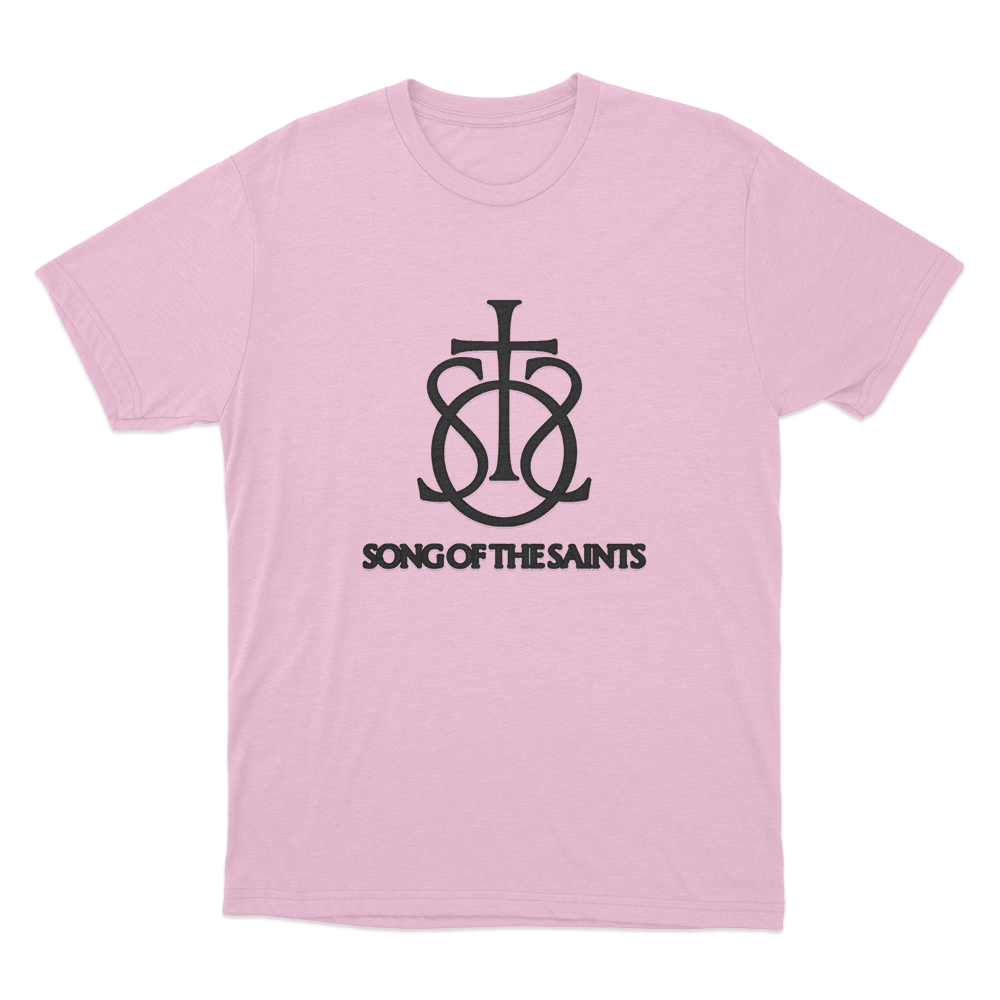 Song Of The Saints T Shirt Pink Song Of The Saints T Shirt Pink