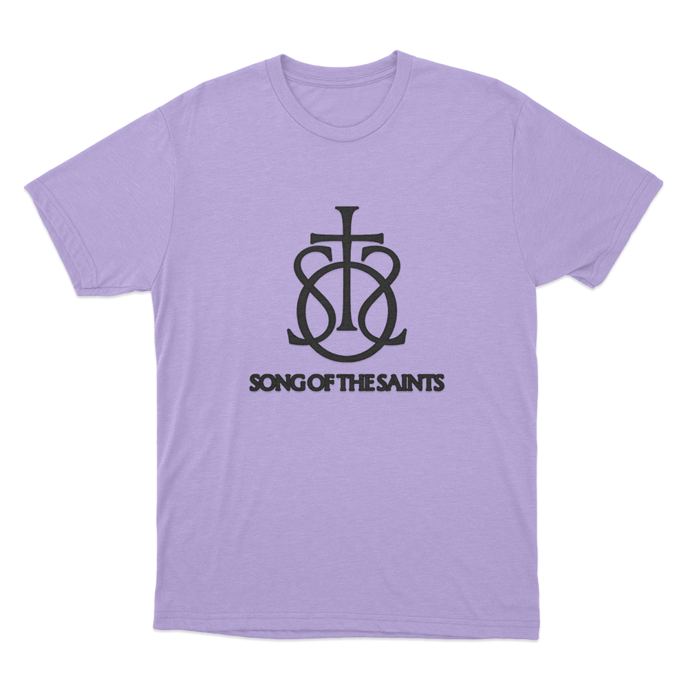 Song Of The Saints T Shirt Purple Song Of The Saints T Shirt Purple