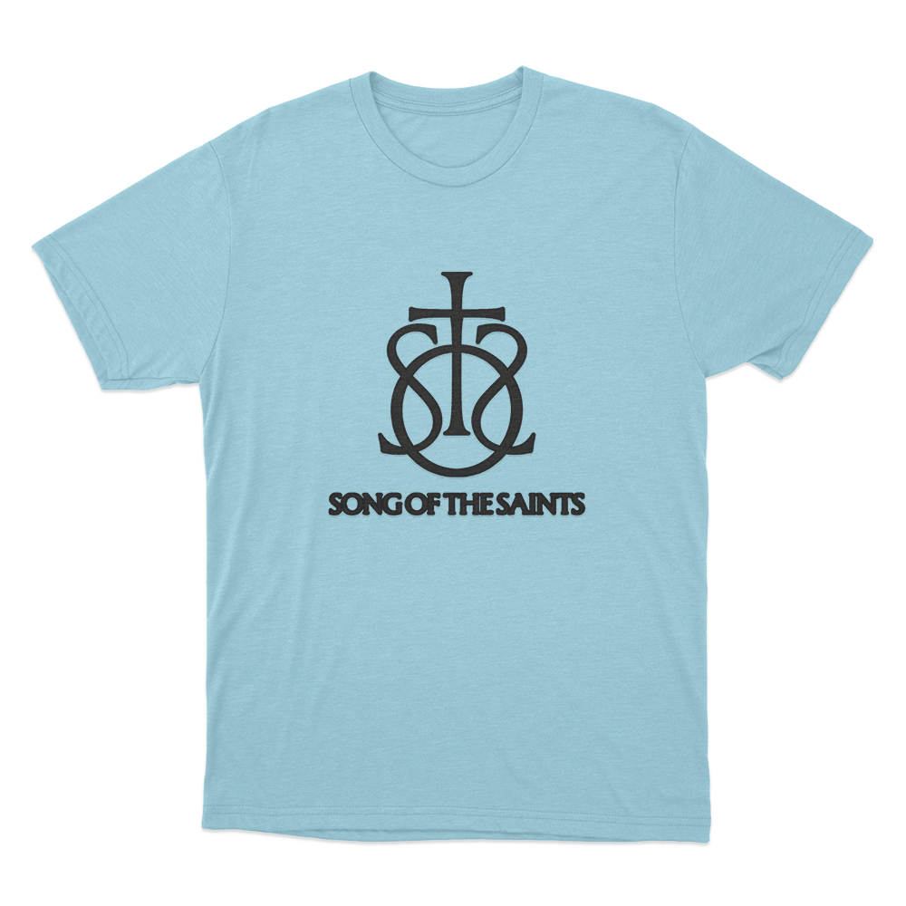 Song Of The Saints T Shirt Sky Blue Song Of The Saints T Shirt Sky Blue