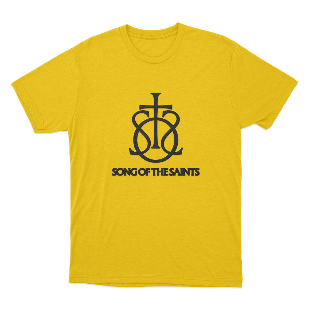 Song Of The Saints T Shirt Yellow Song Of The Saints T Shirt Yellow
